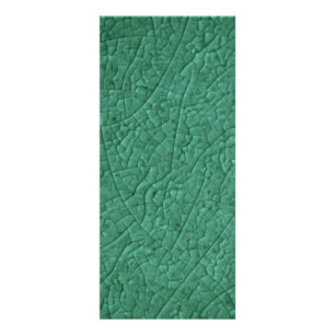 Publicitaria Tarjeta para rack de grietas de piedra verde