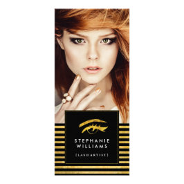 Publicitaria Tarjeta para rack de lista de precios de artistas 