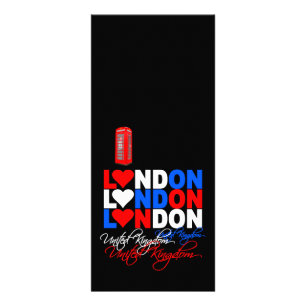 Publicitaria Tarjeta para rack de Londres - ¡personalizar!
