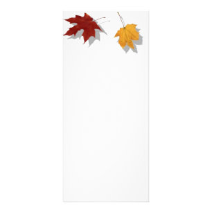 Publicitaria Tarjeta para rack de otoño