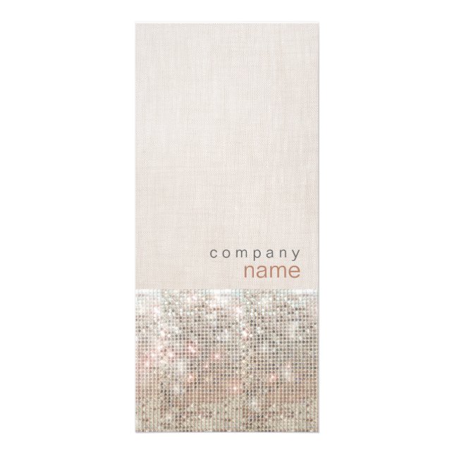 Publicitaria Tarjeta para rack moderna y de cadera (Frente)