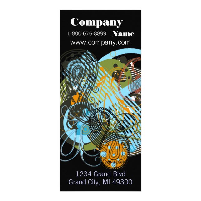 Publicitaria Tarjeta para rack Smokey Mountian Resort (Frente)