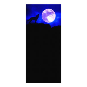 Publicitaria Tarjeta para rack Wolf y Moon
