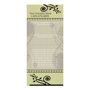 Publicitaria Tarjeta Swirl Rack