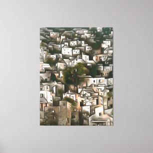 Pueblo Abandonado De Kayakoy Fethiye Arte Paisajís