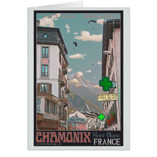 Pueblo de Chamonix (negro)