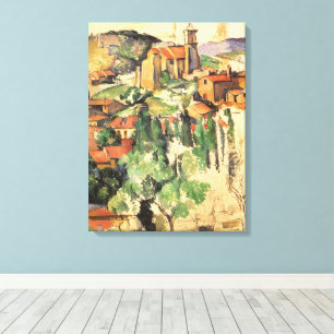 Pueblo de Gardanne por Paul Cezanne, Arte Antiguo