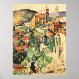 Pueblo de Gardanne por Paul Cezanne, Arte Antiguo