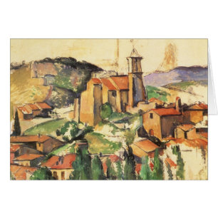 Pueblo de Gardanne por Paul Cezanne, Arte Antiguo