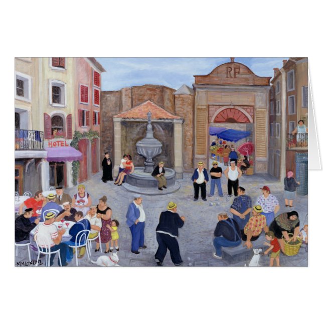 Pueblo en Provence (Anverso (Horizontal))