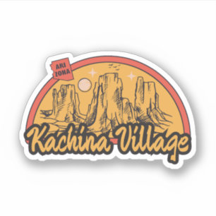 Pueblo Kachina, Arizona Pegatina