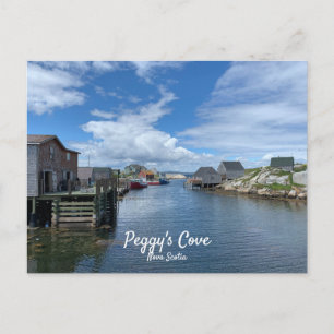Pueblo Pesquero de Peggys Cove Tarjeta Postal