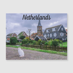 Pueblo pesquero tradicional Marken en los Países B