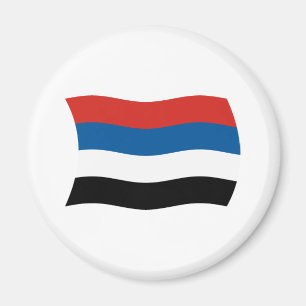 Pueblos indígenas del imán de la bandera de Colomb