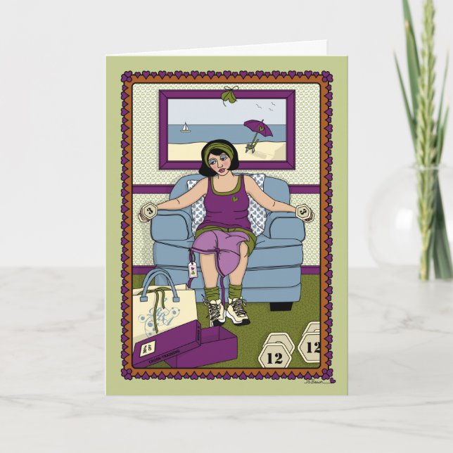 Puede Hacerlo con tarjeta de felicitación (Anverso)