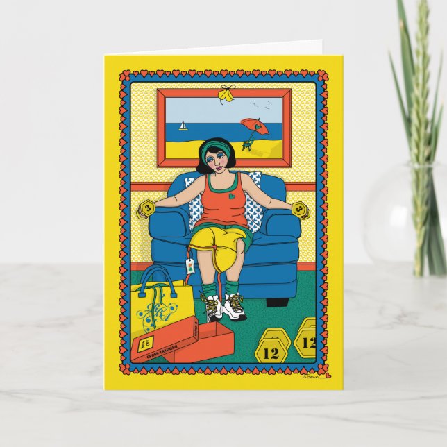 Puede Hacerlo Con Una Tarjeta De Saludo (Anverso)