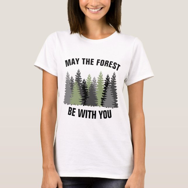 PUEDE QUE EL BOSQUE ESTÉ CON TUS CAMISETAS (Anverso)