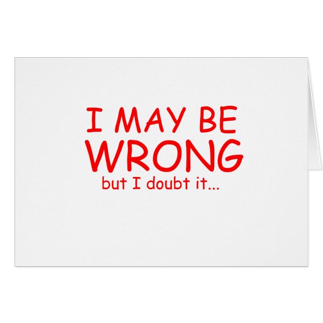 Puede que me equivoque (Anverso (Horizontal))