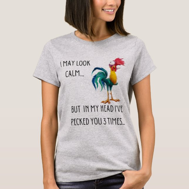 Puede Que Parezca Cálido, Gracioso Camiseta De Ani (Anverso)