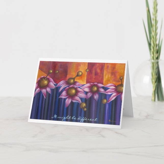 Puede ser diferente - tarjeta (Anverso)