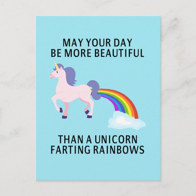 Puede su día ser una postal más hermosa (Anverso)