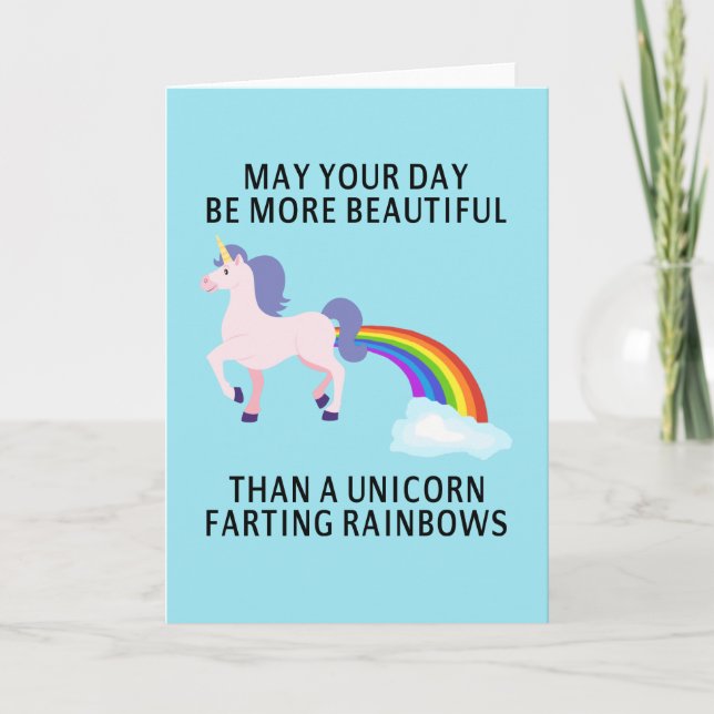 Puede su día ser una tarjeta más hermosa (Anverso)