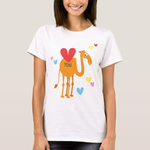 Puede usted decir te amo el camello y la camiseta