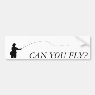 Puede usted volar, pegatina para el parachoques de