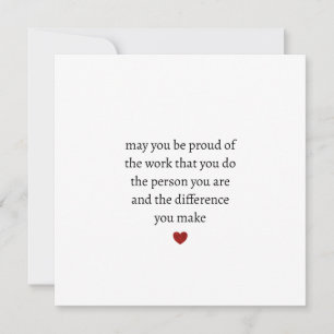 puedes estar orgulloso del trabajo que haces la pe