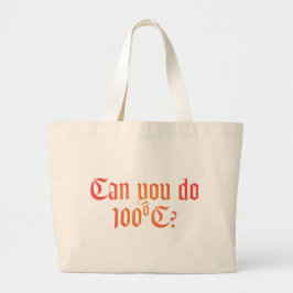 ¿Puedes hacer la bolsa tote de 100ºC 1
