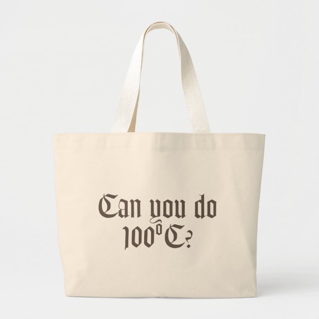 ¿Puedes hacer la bolsa tote de 100ºC 3 (Frente)