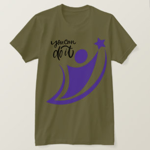 Puedes Hacerlo Con Camiseta Motivacional - Potenci