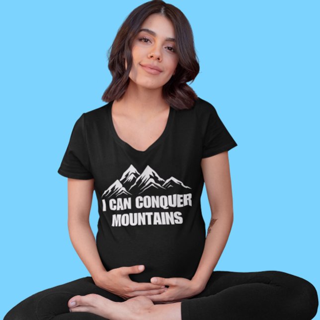Puedo conquistar el Tee de Senderismo de Shirt (Subido por el creador)