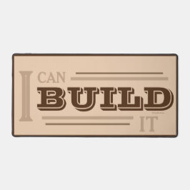 ¡Puedo CONSTRUIRLo! Alfombrilla de escritorio (Mar
