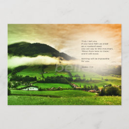 Puedo hacer todo a través de Him Postcard Inspirat