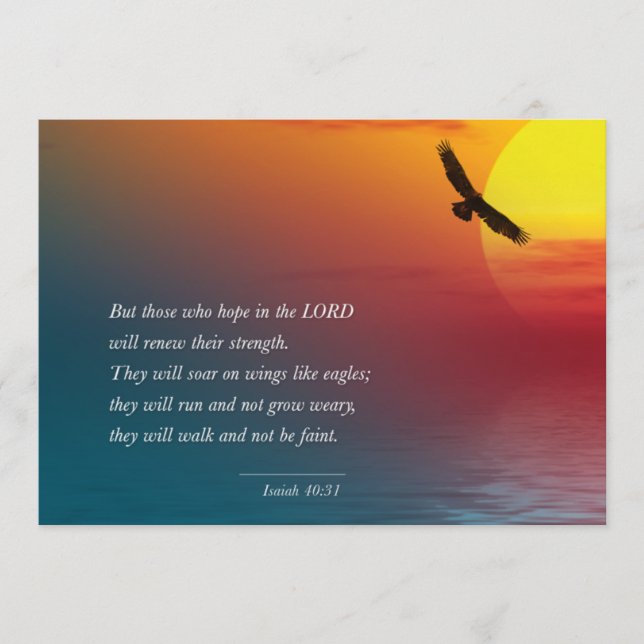 Puedo hacer todo a través de Him Postcard Inspirat (Anverso)