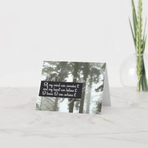 Puedo Lograr Tarjeta Motivacional