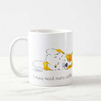 Puedo necesitar más taza del Corgi del café