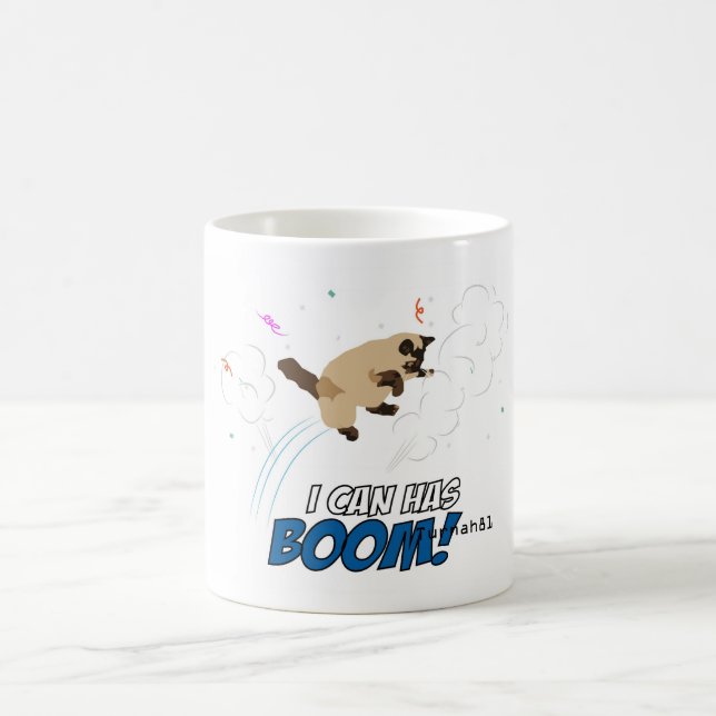 ¡Puedo tengo auge! Taza de café (Centro)