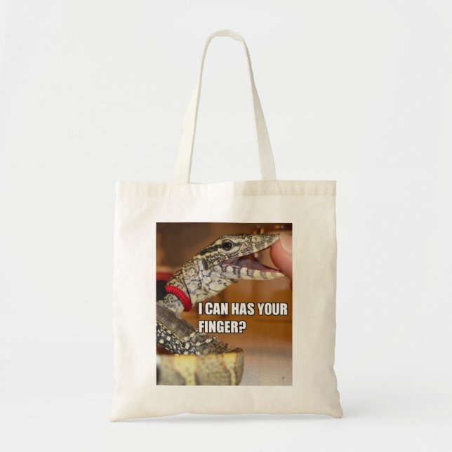 ¿Puedo tengo su dedo? Bolso (Frente)