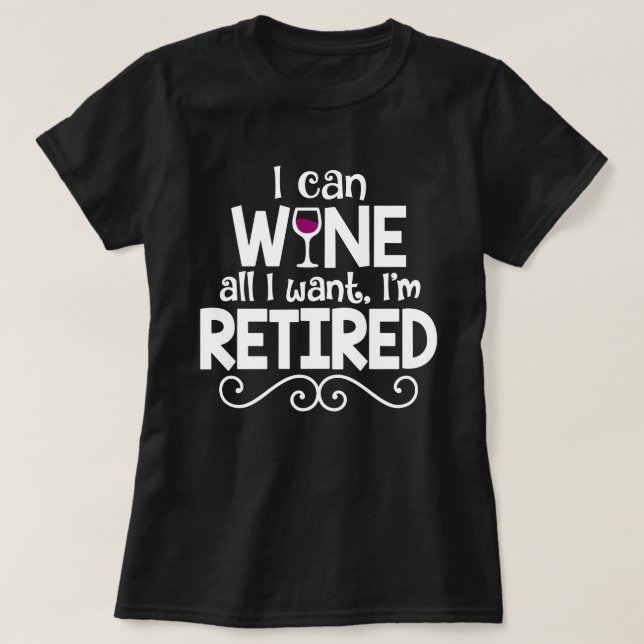 Puedo Wine todos lo que quiero, yo soy camisa (Diseño del anverso)