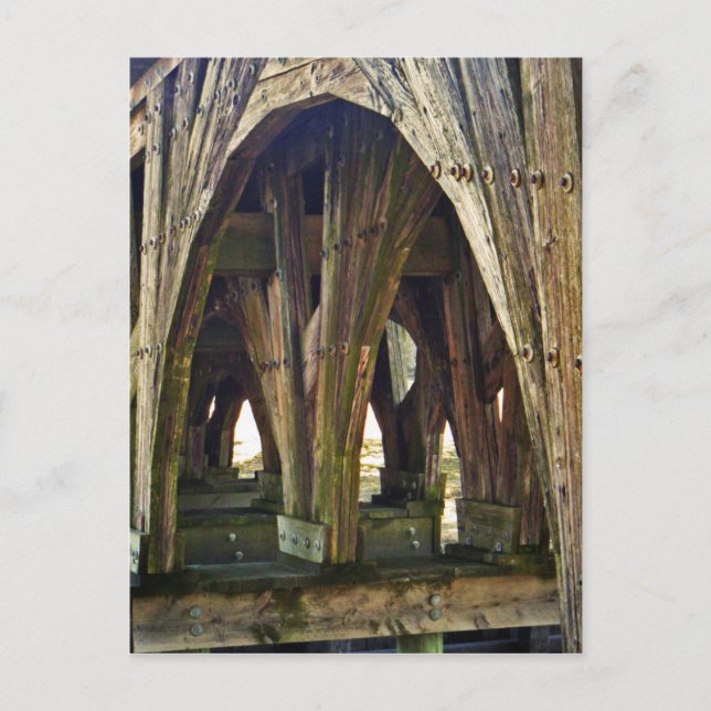 Puente a ninguna postal (Anverso)