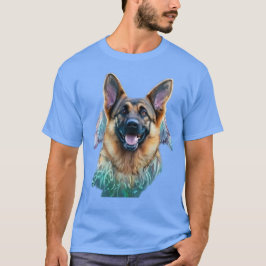 Puente arco iris Camiseta oscura básica
