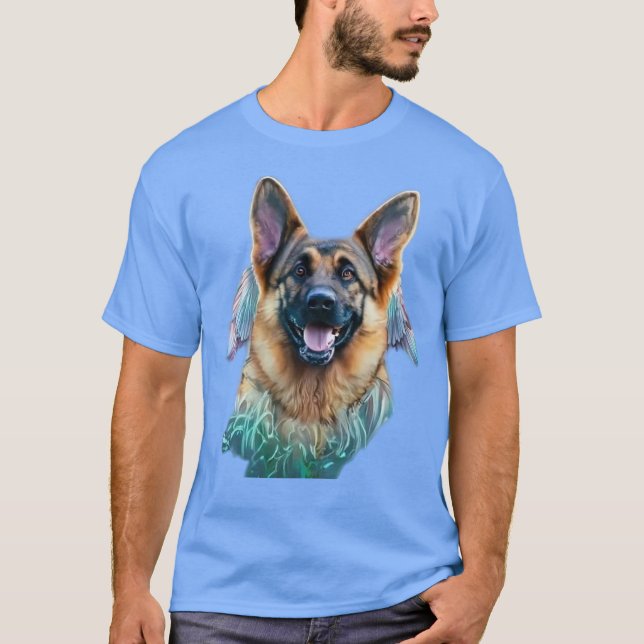 Puente arco iris Camiseta oscura básica (Anverso)