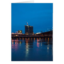 Puente Burnside de noche, Portland