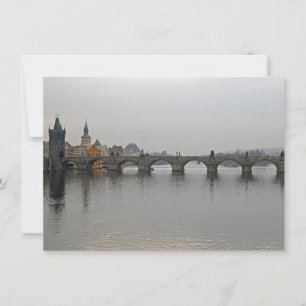 Puente Carlos, tarjeta de Praga