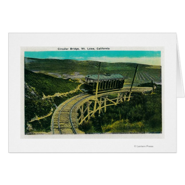 Puente Circular, Monte LoweMt. Lowe, CA (Anverso (Horizontal))