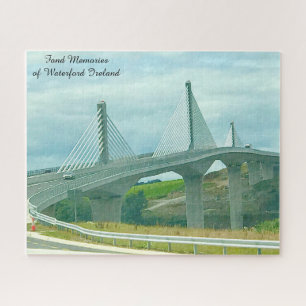 Puente colgante Waterford Irlanda. Rompecabezas