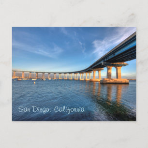 Puente Coronado en la postal de San Diego
