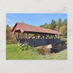 Puente Cubierto Randall, Lyndon, Vermont Postal